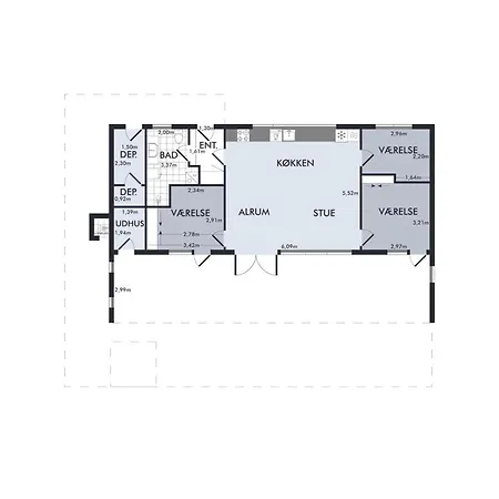 Beautiful Architect-designed Close To The * 에벨토프트